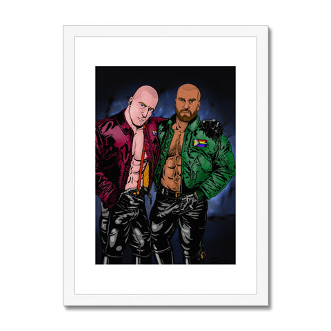 Skins & Pride - Vivid Framed & Mounted Print