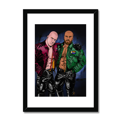 Skins & Pride - Vivid Framed & Mounted Print