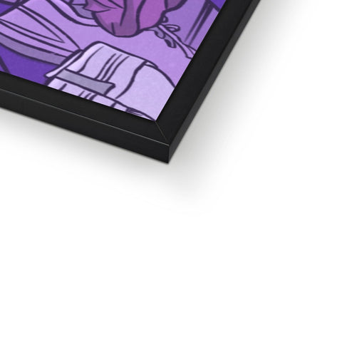 Lust At The Supermarket Framed Print