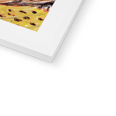 Mirror Kiss Framed & Mounted Print