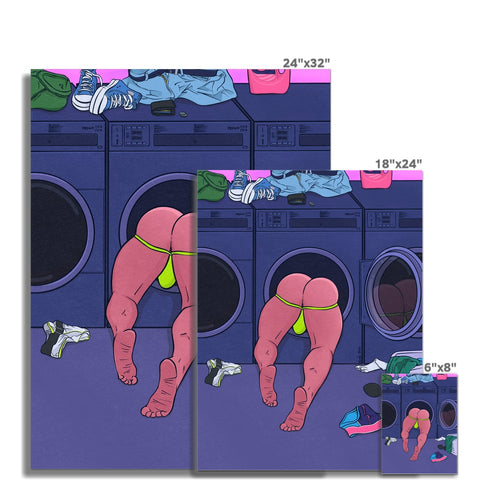 Laundromat Fine Art Print