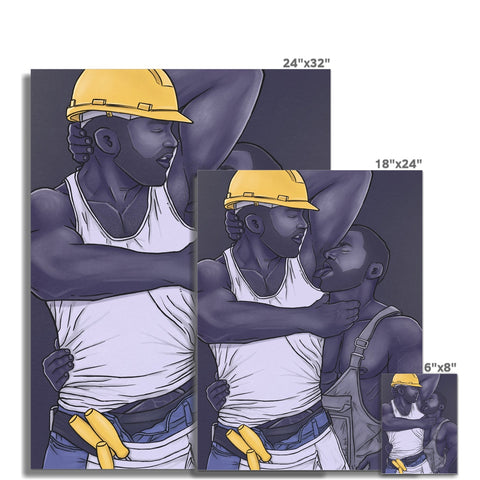 Hard At Work Fine Art Print