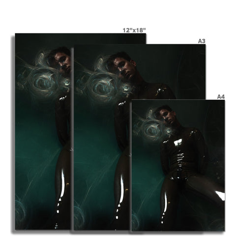rub me. Fine Art Print