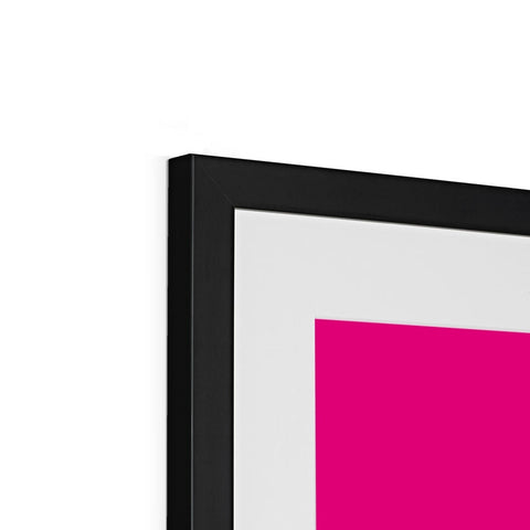 Gay Panic - Dark Framed & Mounted Print