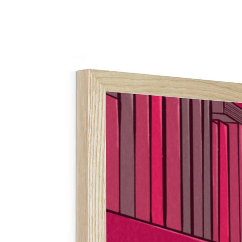 Lust At The Book Store Framed Print