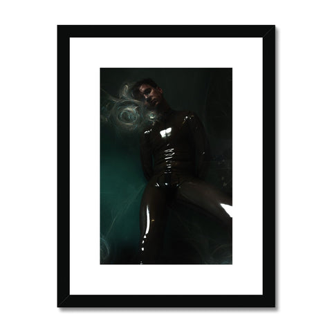 rub me. Framed & Mounted Print