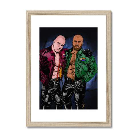 Skins & Pride - Vivid Framed & Mounted Print