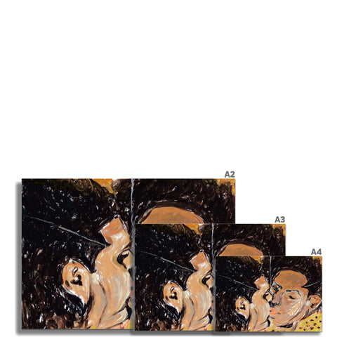 Mirror Kiss Fine Art Print