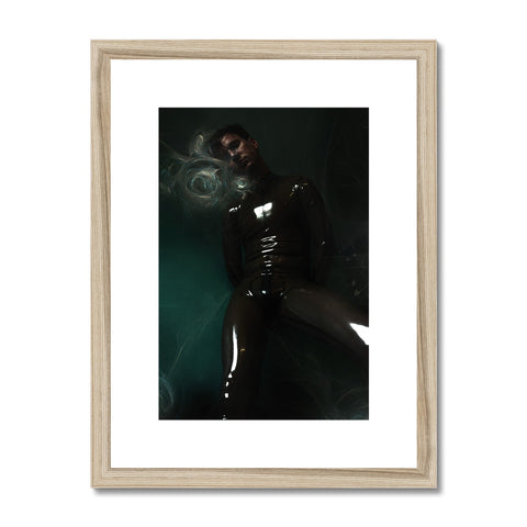 rub me. Framed & Mounted Print