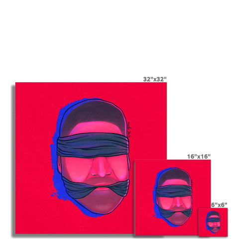 Head of Amaurophilia, The Department Heads Fine Art Print