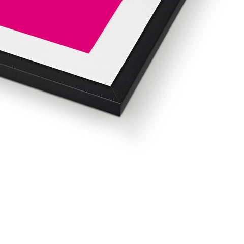 Gay Panic - Dark Framed & Mounted Print