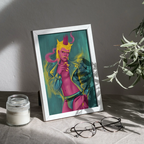 Killer Queen - Illustration Fine Art Print