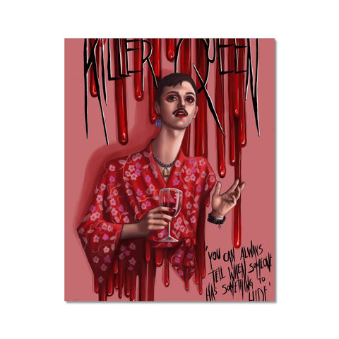 Red Killer Queen Fine Art Print